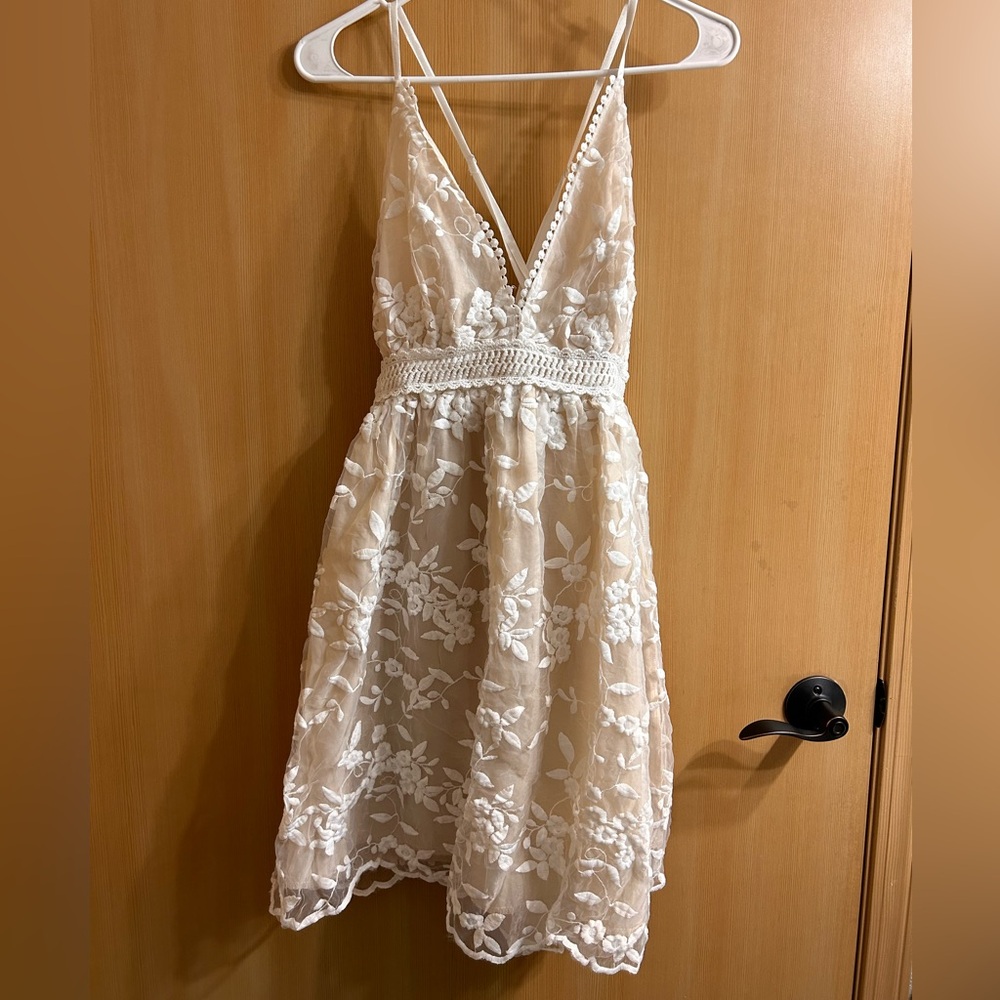 White dress